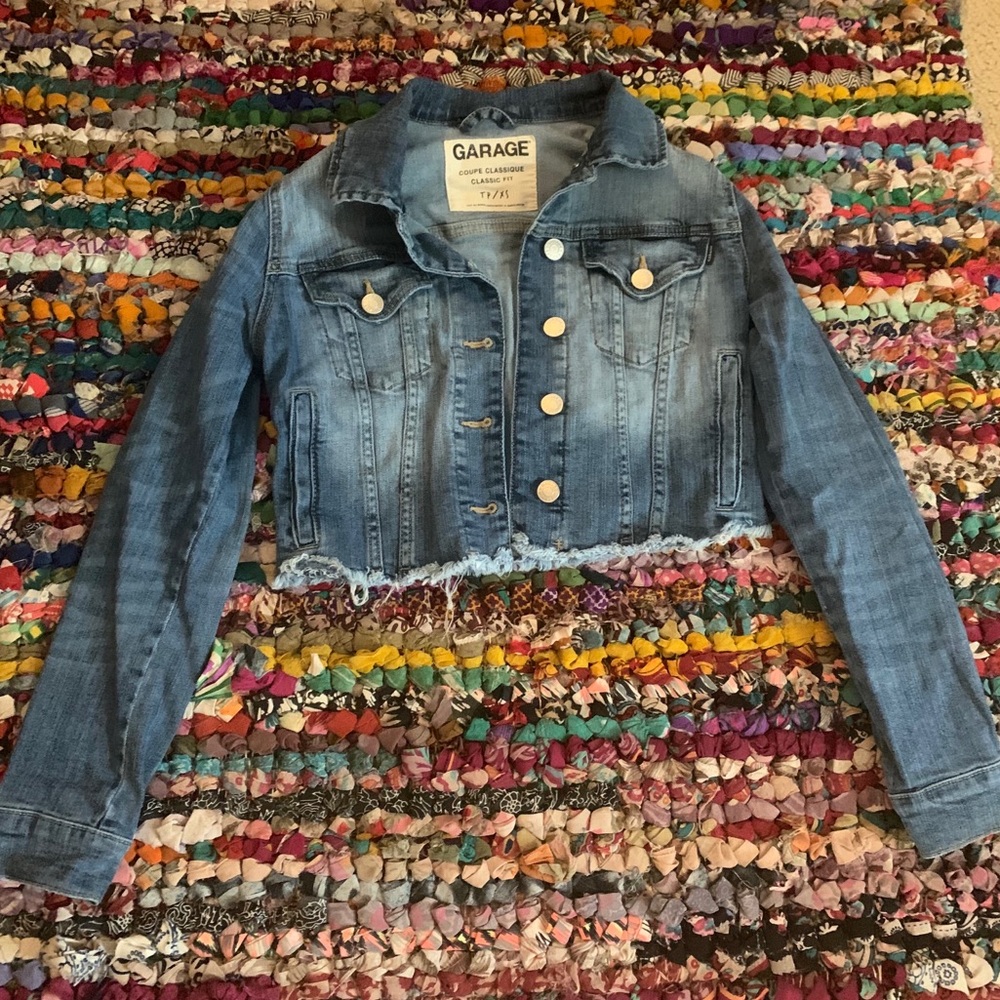 Cropped Denim Jacket